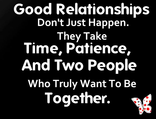 Good relationships