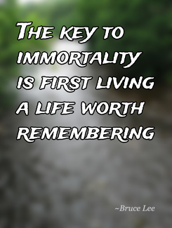 Key to immortality