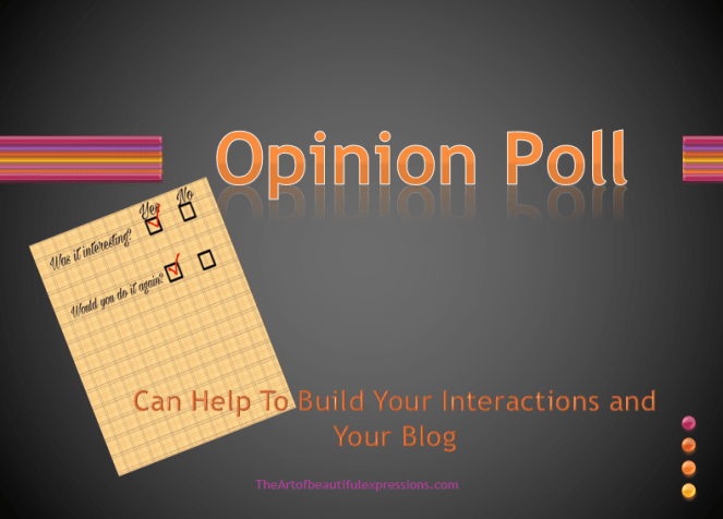 Opinion Polls, Create Poll, Polldaddy, Surveys, Grow Blog , WordPress.com, WordPress.org, enhance blog, audience interaction