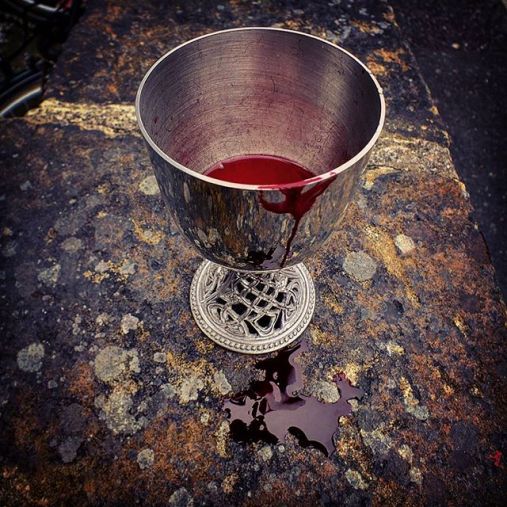 Image result for Images of bloody chalice