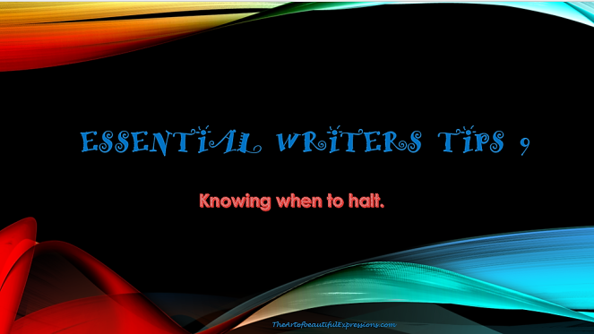 Essential Writers Tips