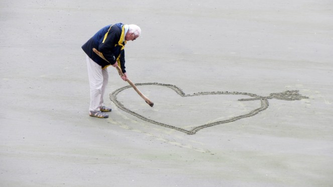 Love, Elderly couple, Spring