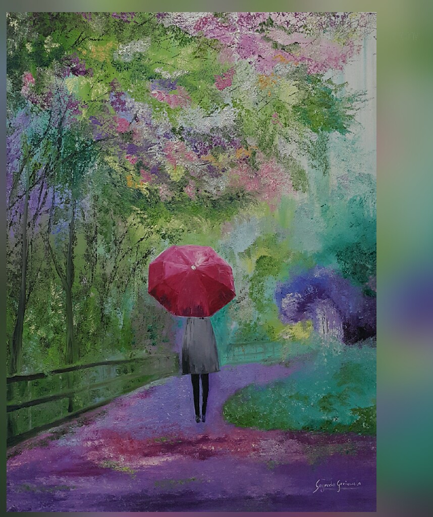 Painting, Art, Spring, Beautiful Colours