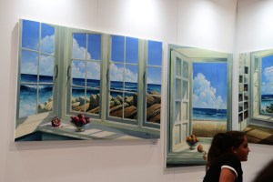 Painting, Artwork, Seaview