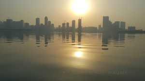 Early morning sun, Shinning, The Sun, Water, Reflection, Illuminate