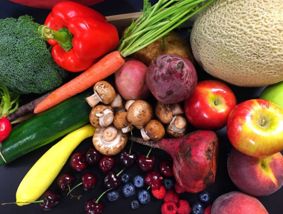 Blueberries, Apples, Melon, Carrots, Vegetables, Fresh, Food, Cooking